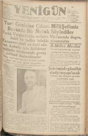 Yenigün (Antakya) Gazetesi 18 Aralık 1942 kapağı