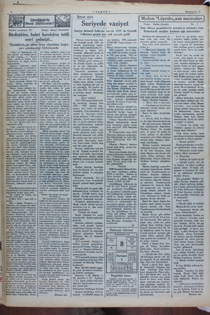    2 Tefrika numarası: aşırma farda "38, santimetrelik top mühim. amadedir. . Martın yirmisinde Amiral * De Robek,, bahriye