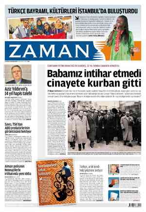 Zaman Gazetesi 2 Haziran 2012 kapağı