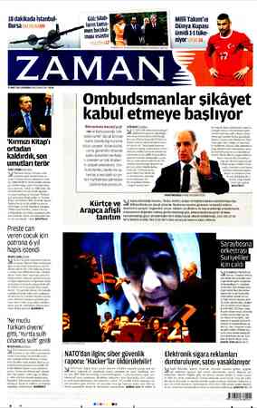  18 dakikada İstanbul- Bursa “Kırmızı Kitap” ortadan kaldırdık, son umutları terör AHMET DÖNMEZ ANKARA Basbakan Tayyip...