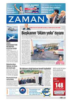 Zaman Gazetesi 7 Temmuz 2015 kapağı